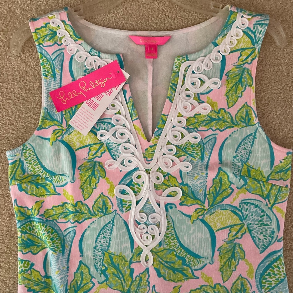 NWT Lilly Pulitzer Harper Shift Sleeveless Dress, Medium - Picture 4 of 14